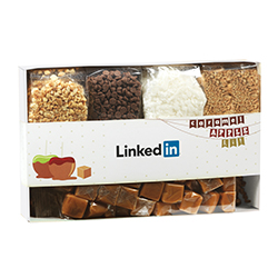 Customize Caramel Apple Kit in Gift Box with your logo Customize Caramel Apple Kit in Gift Box with your logo