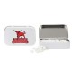 Custom Logo Rectangular Tin with Football Shaped Mints