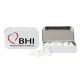 Custom Logo Rectangular Tin With Heart Shaped Mints