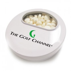 Custom Logo Cyclone Tin w/ Sugar-Free MicroMints