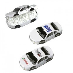 Custom Logo Race Car Tin w/ Sugar-Free MicroMints Custom Logo Race Car Tin w/ Sugar-Free MicroMints