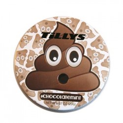 Custom Logo Poop Emojy Tin with Chocolate Mints Custom Logo Poop Emojy Tin with Chocolate Mints