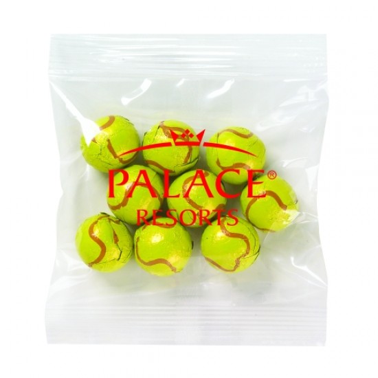 Custom Logo Promo Snax - Chocolate Sport Balls (2 Oz.) Custom Logo Promo Snax - Chocolate Sport Balls (2 Oz.)