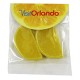 Custom Logo Small Header Bag with Round Top (, Lemon Fruit Slices)