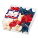 Custom Logo Symbolic Snack Box w/ Patriotic Gummy Stars