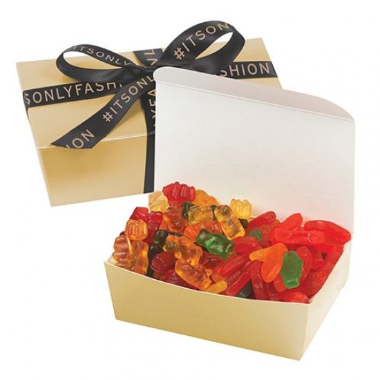 Custom Logo 2 Way Treasure Chest - Gummy Bears & Swedish Fish