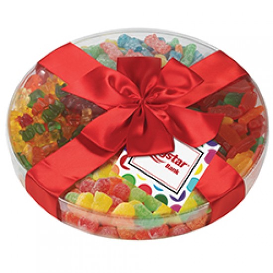 Custom Logo Deluxe 4 Way Candy Sampler