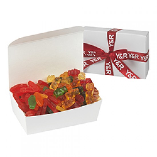 Custom Logo 2 Way Treasure Chest - Gummy Bears & Swedish Fish