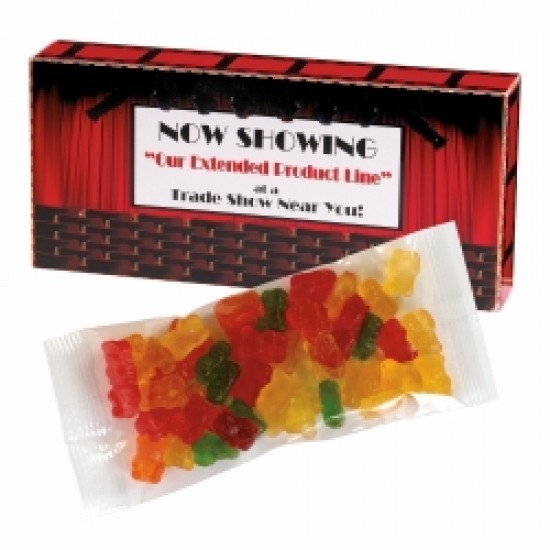 Custom Logo Movie Theater Box - Gummy Bears