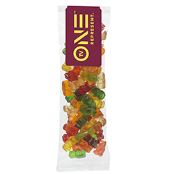 Custom Logo Gummy Bears Snack Pack (7 Oz.)