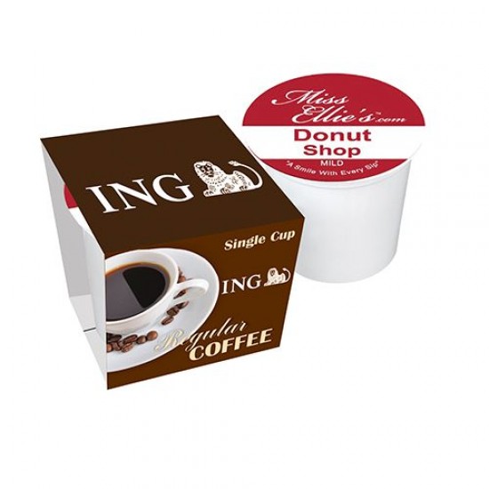 Full Color Single Serve Coffee Cup with Sleeve
