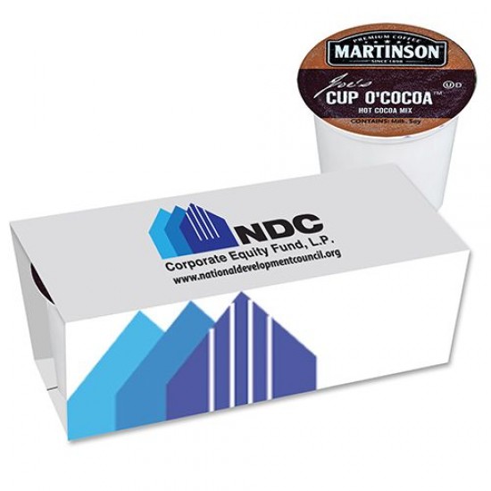 Custom Logo Single Serve Hot Chocolate Cups - 3 Packs