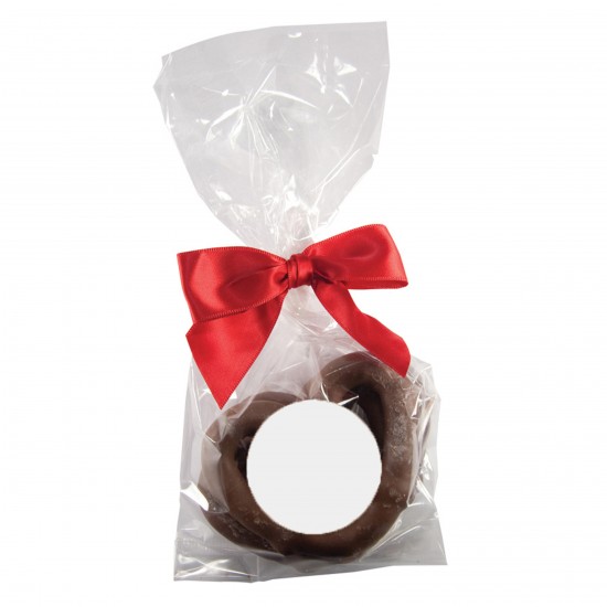 Chocolate Pretzel 3 Pack Bag With Your Logo