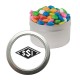 Custom Logo Candy Window Tin Filled with Candies