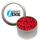 Custom Logo Candy Window Tin Filled with Candies