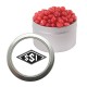 Custom Logo Candy Window Tin Filled with Candies