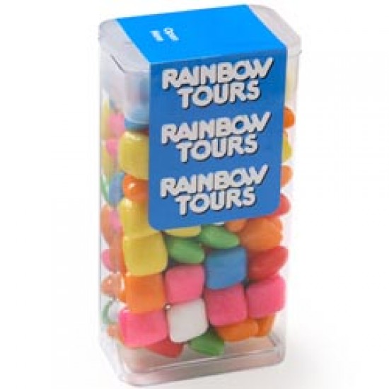 Full Color Medium Flip Top Candy Dispensers - with Gum