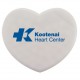Full Color Heart Shaped Plastic Mint Card with your logo