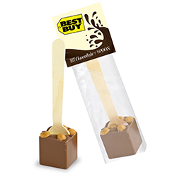 Customize Hot Chocolate on a Spoon in Header Bag Customize Hot Chocolate on a Spoon in Header Bag