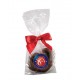 Custom Logo Chocolate Pretzel 3-Pack Bag