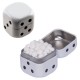 Custom Logo Dice Mint Tin with Signature Peppermints, Red Hots