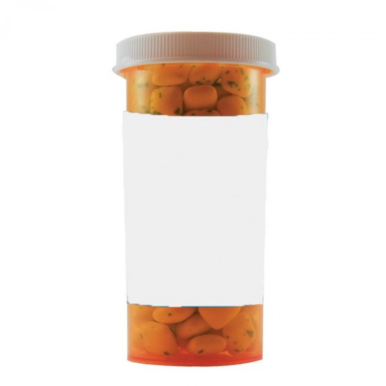 Custom Logo Large Pill Empty Bottle