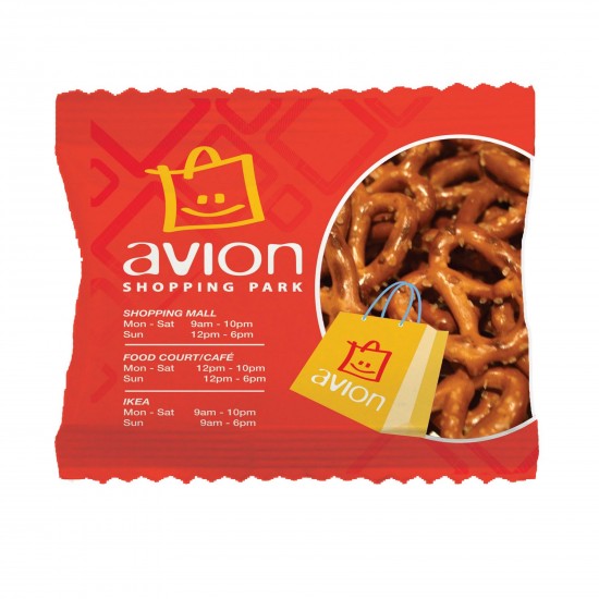 Custom Logo Zaga Snack Promo Pack Wide Bag with Pretzel Snaps