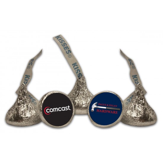 Custom Logo Hershey Kiss Singles