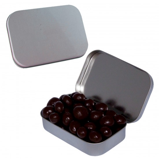 Custom Logo Large Mint Tin With Chocolate Espresso Beans