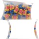 Custom Logo Large Pillow Pack With 2 Dum Dum Pops, Mix of Tootsie Rolls, Starbursts And Bubblegum