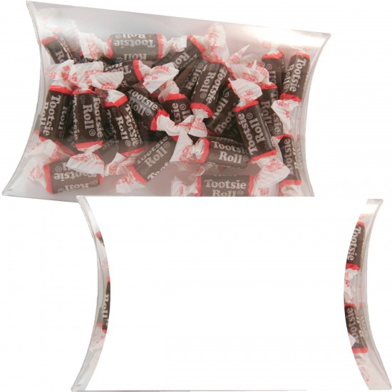 Custom Logo Large Pillow Pack With Starlite Mints, Foil Candy, Jolly Ranchers, Tootsie Rolls And Bubble Gum