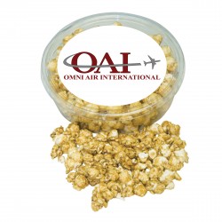 Custom Logo Designer Plastic Tray With Caramel Popcorn Custom Logo Designer Plastic Tray With Caramel Popcorn