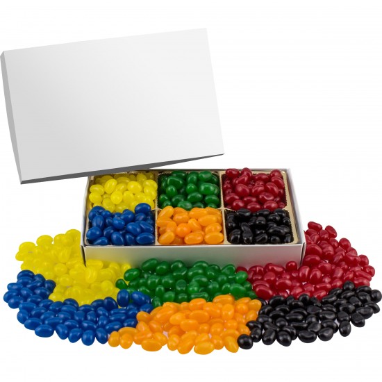 Custom Logo Custom Candy Box with Corporate Color Jelly Beans