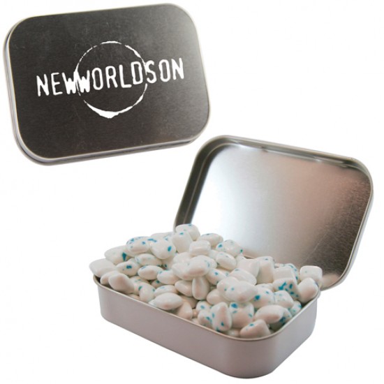 Custom Logo Large Mint Tin With Sugar-Free Gum