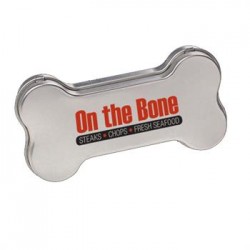 Customize Bone Appetit Tin with your logo Customize Bone Appetit Tin with your logo