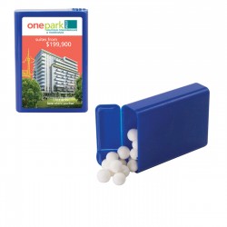 Full Color Refillable Plastic Mint Candy with your logo Full Color Refillable Plastic Mint Candy with your logo