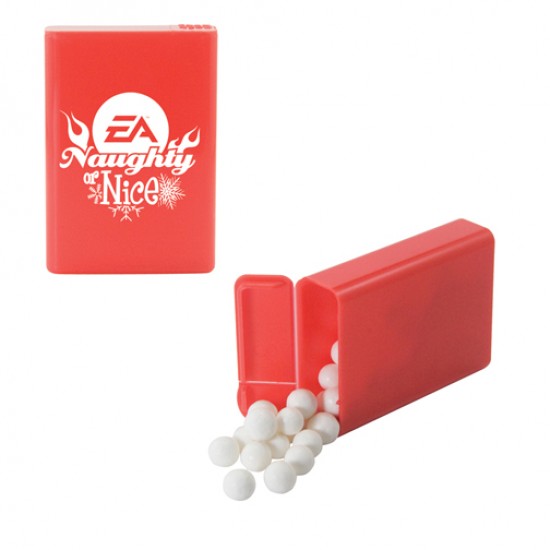 Full Color Refillable Plastic Mint Candy with your logo