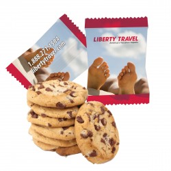 Full Color Chocolate Chip Cookie with your logo Full Color Chocolate Chip Cookie with your logo