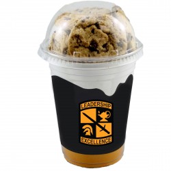 Full Color Clear Plastic Cup with Cookies Full Color Clear Plastic Cup with Cookies