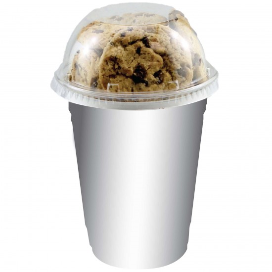 Full Color Clear Plastic Cup with Cookies