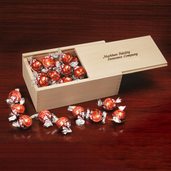Customize Lindt-Lindor Chocolate Truffles with your logo