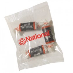 Customize 1/2OZ. Snack Packs - Tootsie Rolls with your logo Customize 1/2OZ. Snack Packs - Tootsie Rolls with your logo