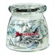Custom Logo Vibe Glass Jar - Hershey's Kisses (12.25 Oz.)