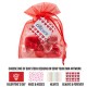 Custom Logo Organza Bag - Sweetheart Mix (Large)