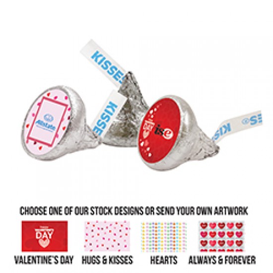 Custom Logo Heartthrob Hershey's Kisses