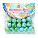 Custom Logo Chocolate Earth Balls in Large Round Top Header Bag Custom Logo Chocolate Earth Balls in Large Round Top Header Bag