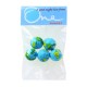 Custom Logo Chocolate Earth Balls in Header Bag (1 Oz.)