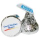 Custom Logo Hershey Kiss with Label