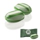 Custom Logo IIndividually Wrapped Green Striped Spearmint MegaMints