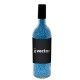Custom Logo Candy Filled Glass Wine Bottle With Signature Peppermints